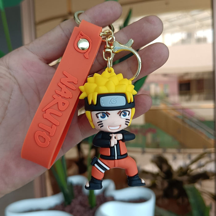 Wholesale Cartoon Silicone Anime Keychain JDC-KC-YiChang035