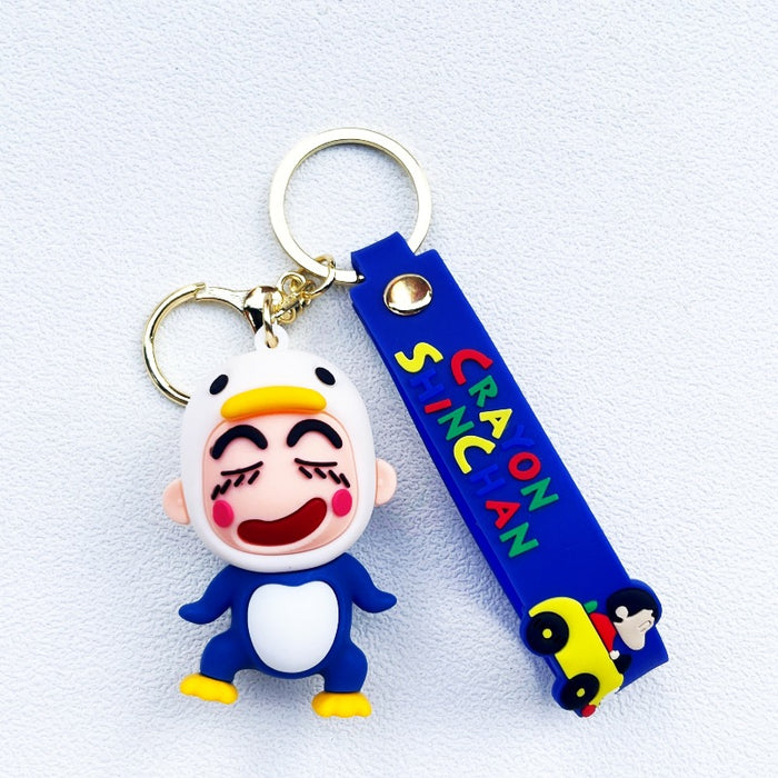 Wholesale PVC Cute Cartoon Doll Keychain JDC-KC-WuYi070