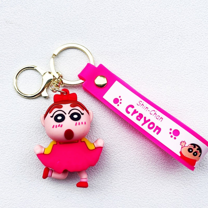 Wholesale PVC Cartoon Doll Keychain JDC-KC-WuYi148