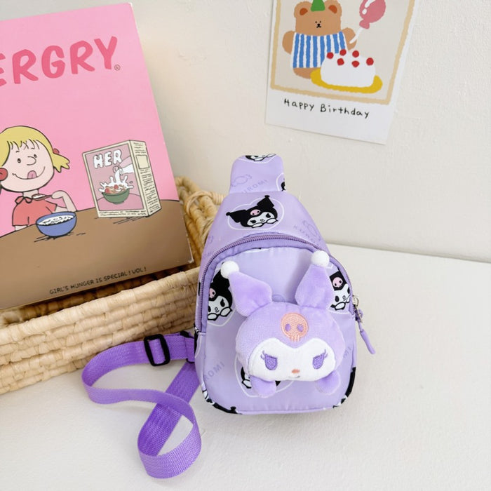 Wholesale Nylon Autumn and Winter New Cartoon Cute Children's Bag Coin Purse JDC-SD-YuanDuo082