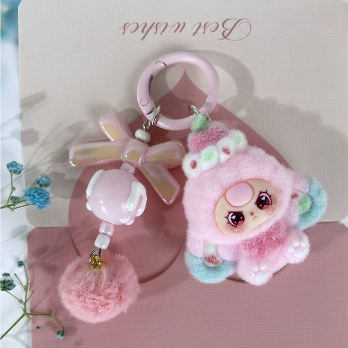 Wholesale Cute Plush Bag Charm Keychain Trendy Decorative Gift
