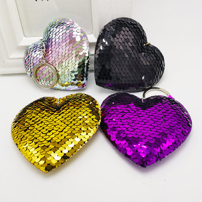 Wholesale Peach Heart Keychain Pendant Car Luggage Accessories
