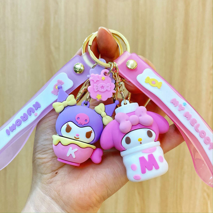 Wholesale  keychain cute pendant car schoolbag key chain Cartoon  keychain