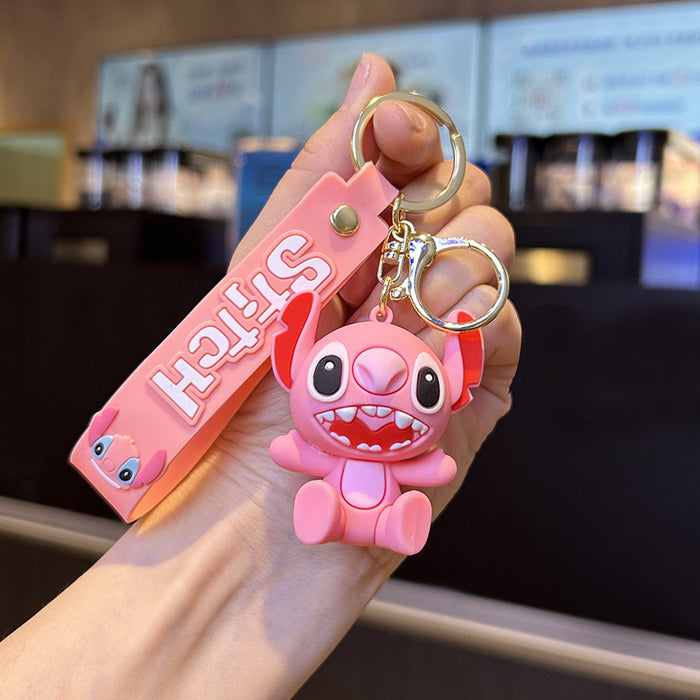 Wholesale Cartoon Silicone Keychains (F) JDC-KC-ZiXing003