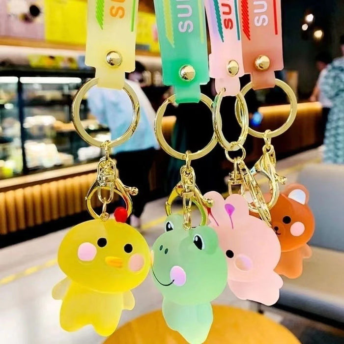 Wholesale Cartoon  Cute Key Chain  Key Pendant School Bag Hanging Doll Keychain