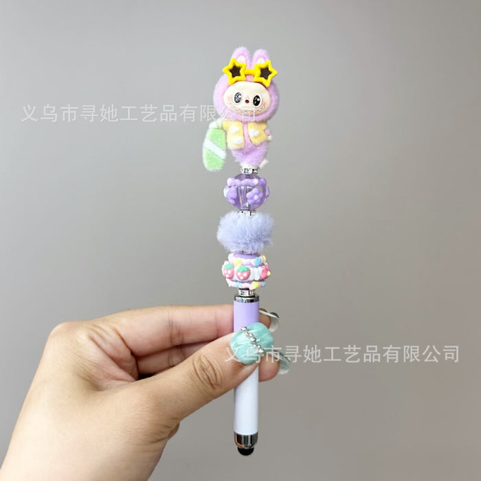 Wholesale DIY Cute Beaded Pen for Mobile Phones and Tablets Touch Screen Gel Ballpoint Pen
