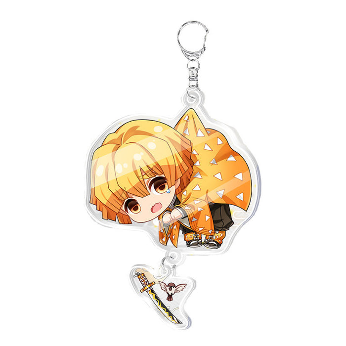 Wholesale Cartoon Acrylic Keychains JDC-KC-XinF007