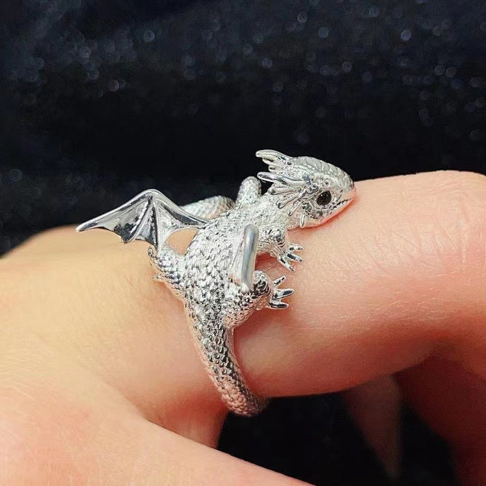 Wholesale Animal shaped ring with high-end feel and adjustable opening