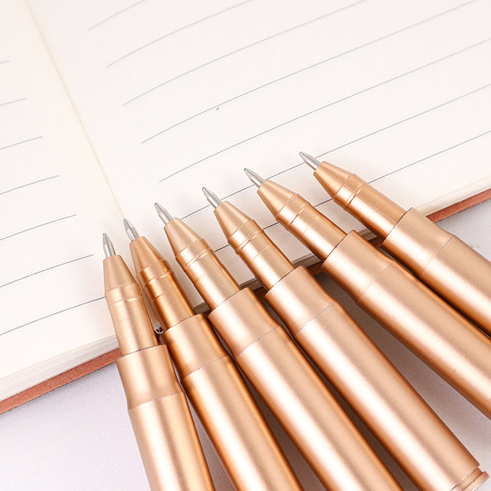 Wholesale Cartoon Metal Signature Pen Blue Ballpoint Pen Oil Pen