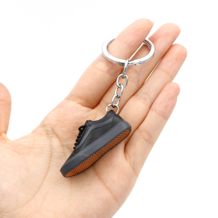 Wholesale PVC Basketball Shoe Model Keychain JDC-KC-QLPing017