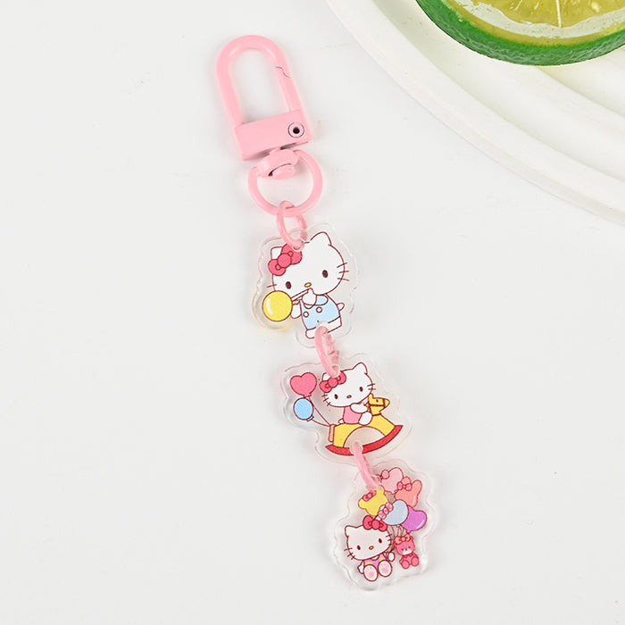 Wholesale Cute Cartoon Acrylic Keychain JDC-KC-XBK002