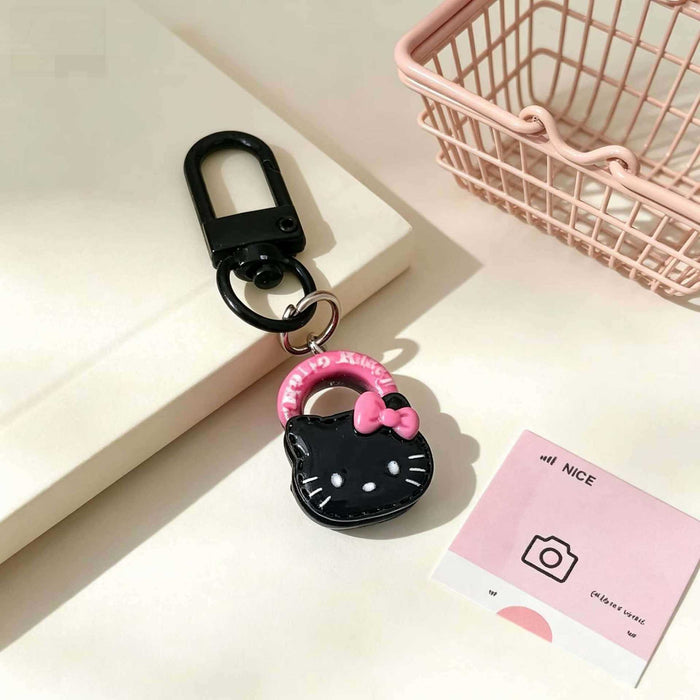 Wholesale Cute Cartoon Resin Cat Handbag Keychain Charm Girl Bag Pendant Gift Boutique Resale