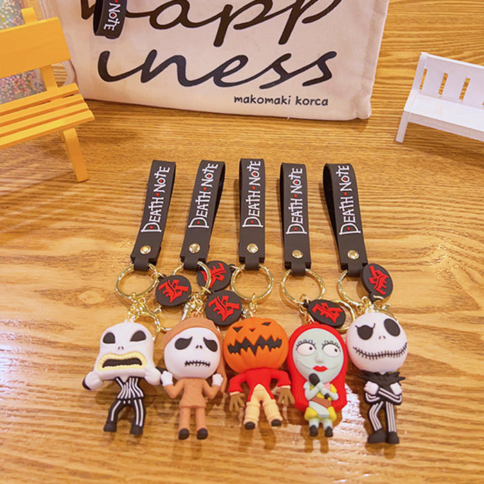 Wholesale Halloween Cartoon Doll PVC Keychain JDC-KC-MingT024