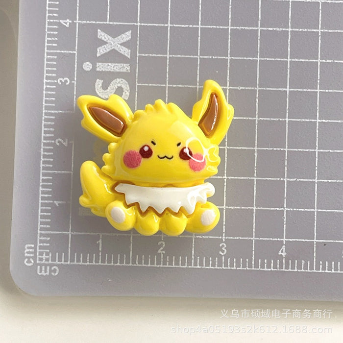 Wholesale Cartoon Bright Face Resin Patch Cream Glue Phone Case Hairpin Accessories