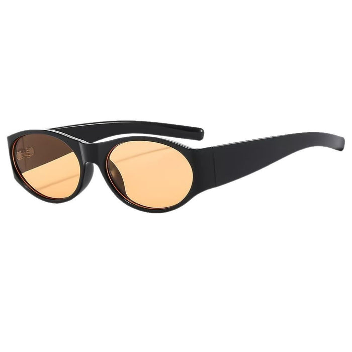 Wholesale Oval Sunglasses New Men's Retro Simple Driving Sunglasses Sunglasses