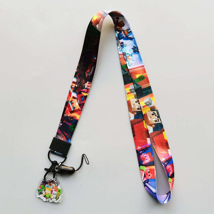 Wholesale Polyester Cartoon Phone Neck Strap With Card Holder Style Gift Resale