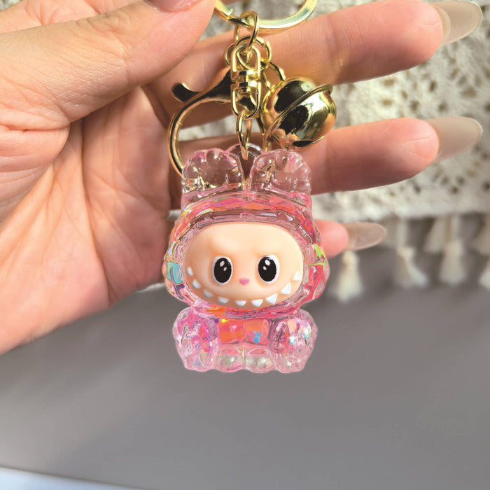 Wholesale Liquid-Filled Quicksand Keychain