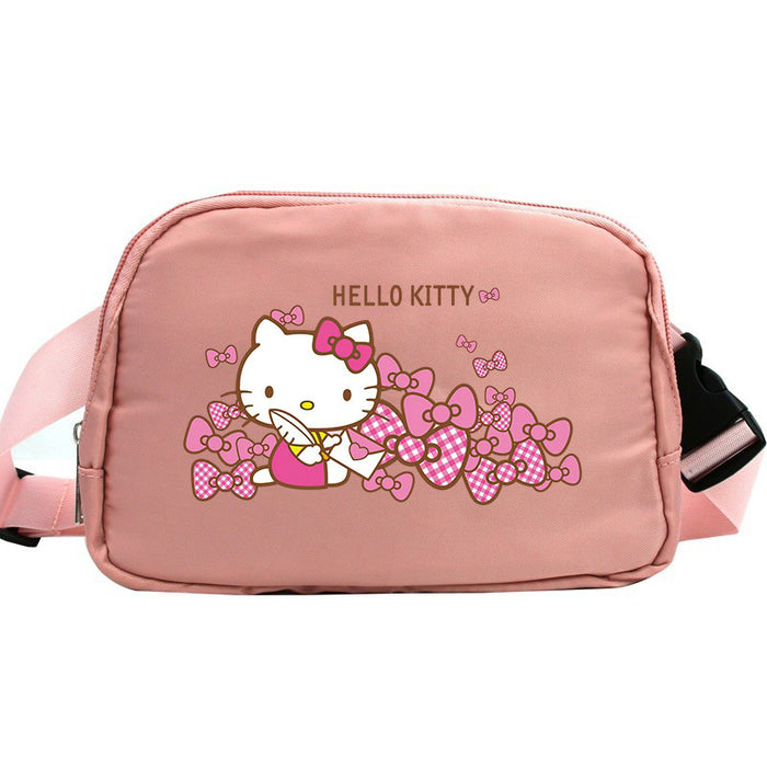 Wholesale Cat Cartoon Waterproof Sports Chest Bag  Versatile Crossbody Bag for Running with Phone Shoulder Bags
