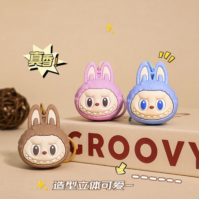 Wholesale Little sheep doll head keychain creative cartoon car bag keychain gift