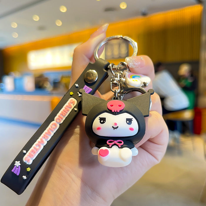 Wholesale Cute Cartoon Three-dimensional Silicone Keychain (S)  JDC-KC-ZhiZ004