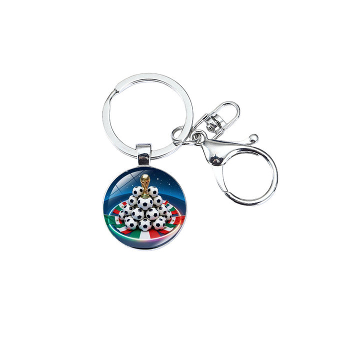 Wholesale Football keychains for bags,  clothes,  decorations,  and pendants