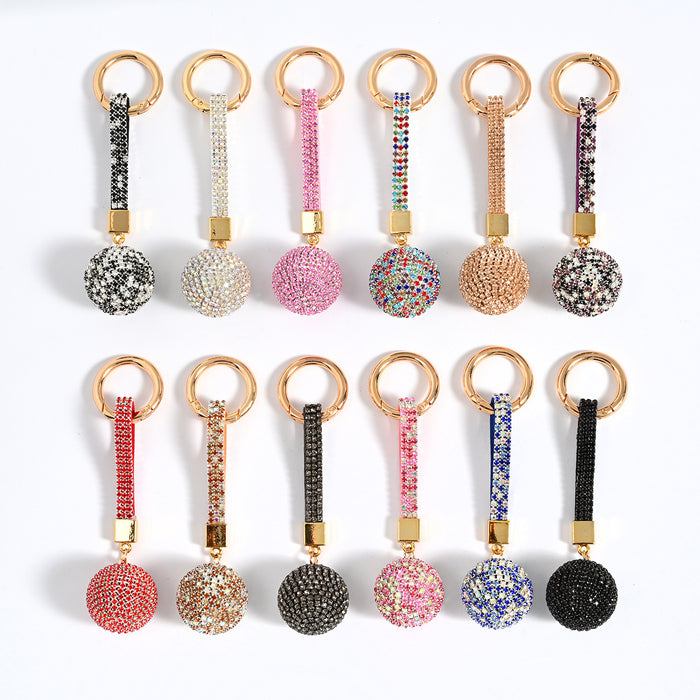 Wholesale claw chain spherical keychain backpack pendant car keychain pendant earphone case pendant