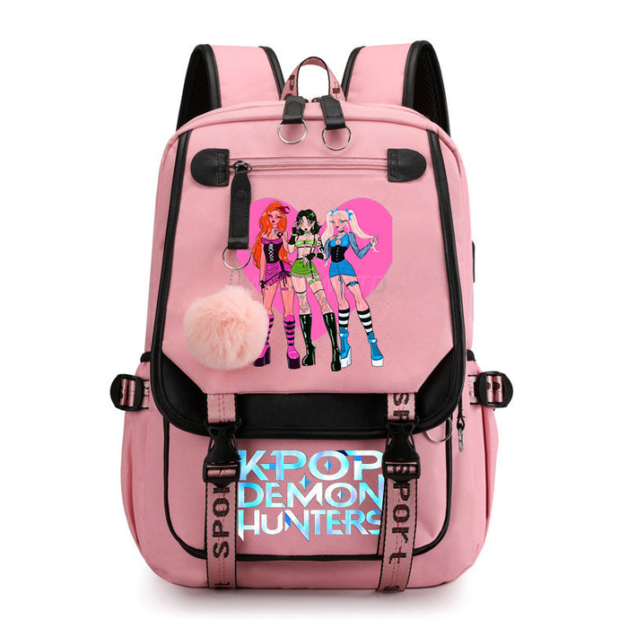 Wholesale  Fashionable Color-Block Unisex Backpack , Lightweight and Large Capacity