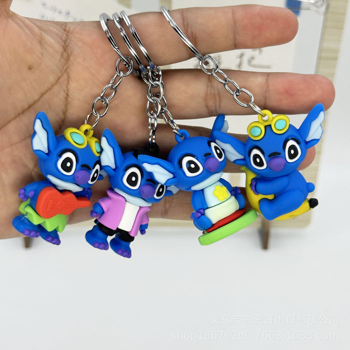 Wholesale Cartoon PVC Doll Keychain (F) JDC-KC-JiaA007