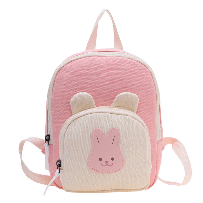 Wholesale Canvas Cute Mini Kids Backpack JDC-BP-YuanDuo077