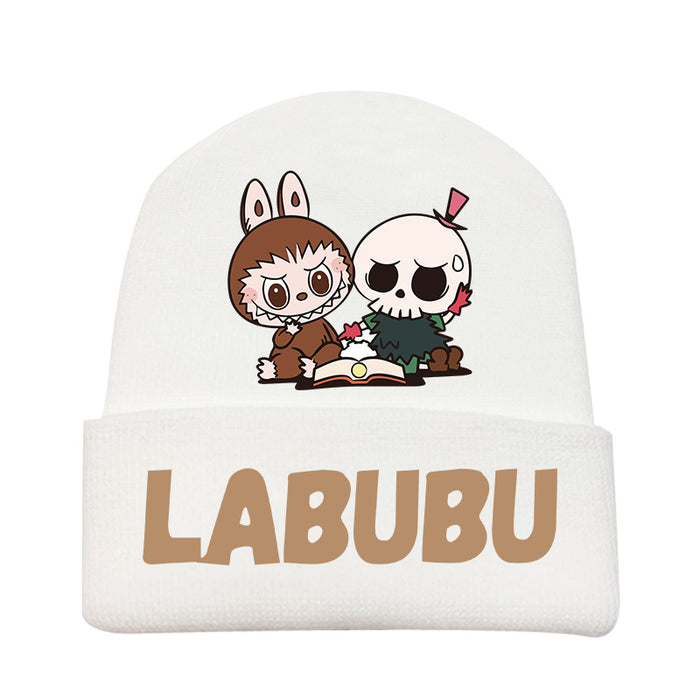 Wholesale Anime cartoon woolen hat knitted hat pullover outdoor warm
