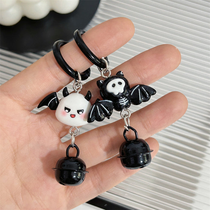 Wholesale  Bat Bell Resin Plastic Keychain Fashion Decorative Accessory Gift