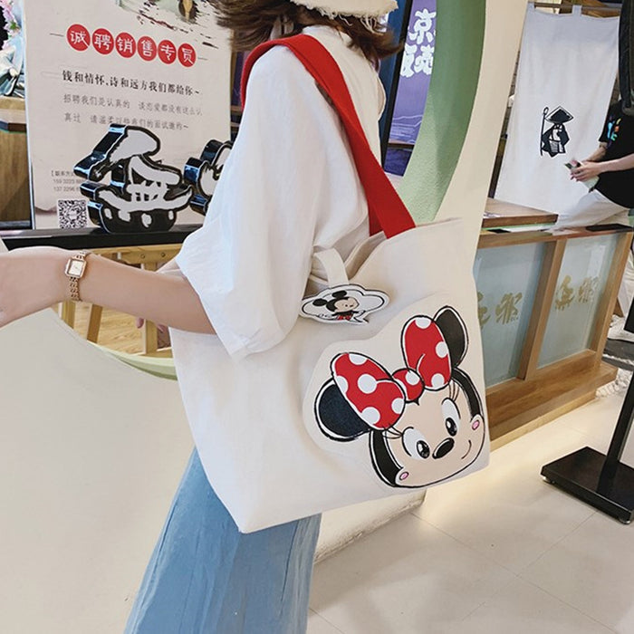 Wholesale Cartoon Printed Canvas Handbag  JDC-HB-YuanDuo028