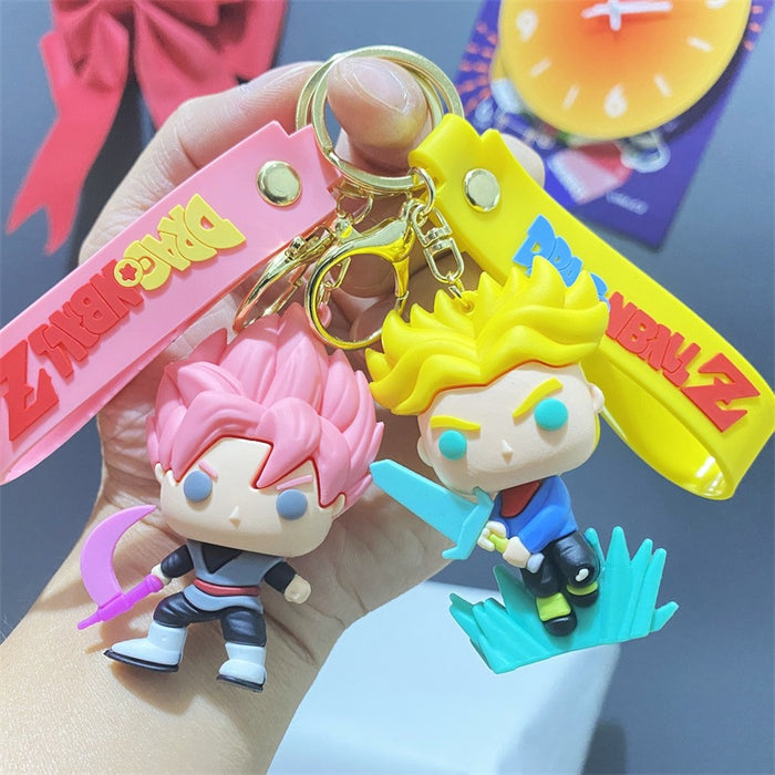 Wholesale PVC Cartoon Doll Keychain JDC-KC-WuYi267