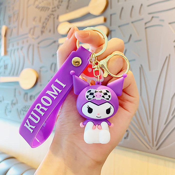 Wholesale Silicone Cartoon Doll Keychain (S)JDC-KC-JiShi005