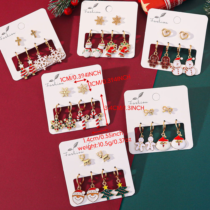 Wholesale Christmas Earrings Holiday Party Earring Set