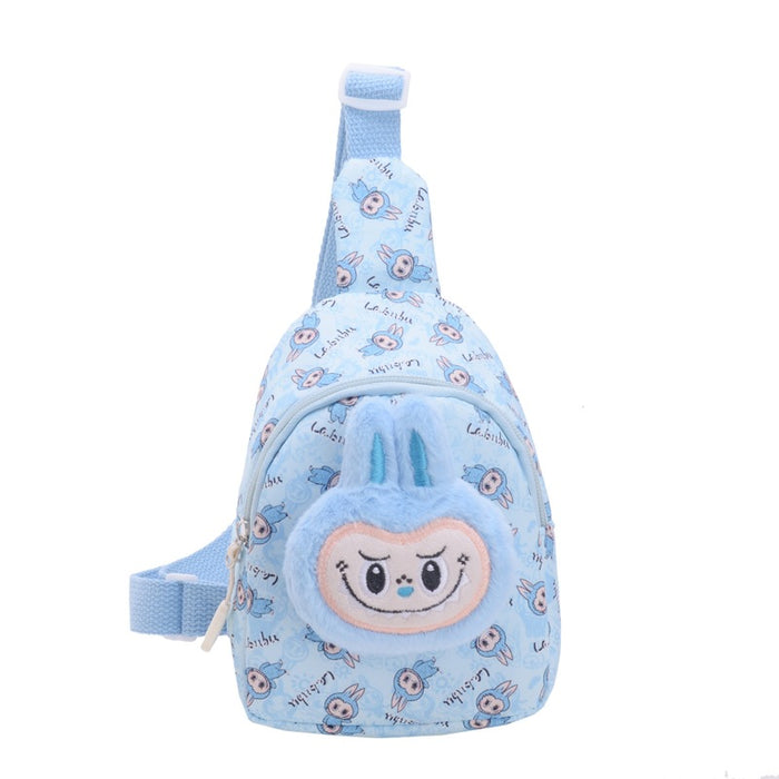 Wholesale New Fabric Children's Cartoon Chest Bag Cute Boys and Girls Baby Three-dimensional Shoulder Bag Kindergarten Lightweight Crossbody Bag JDC-SD-TMS006