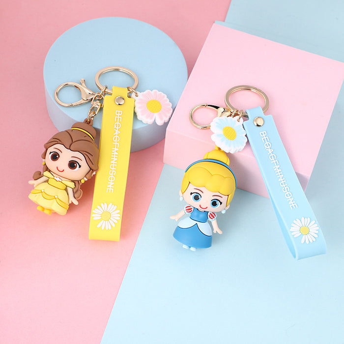 Wholesale PVC Cartoon Doll Keychain JDC-KC-BaoDou007