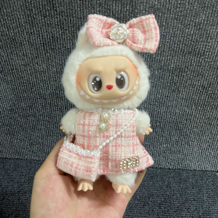 Wholesale 17cm Doll Cute Dress-Up Casual Suit Skirt Clothes