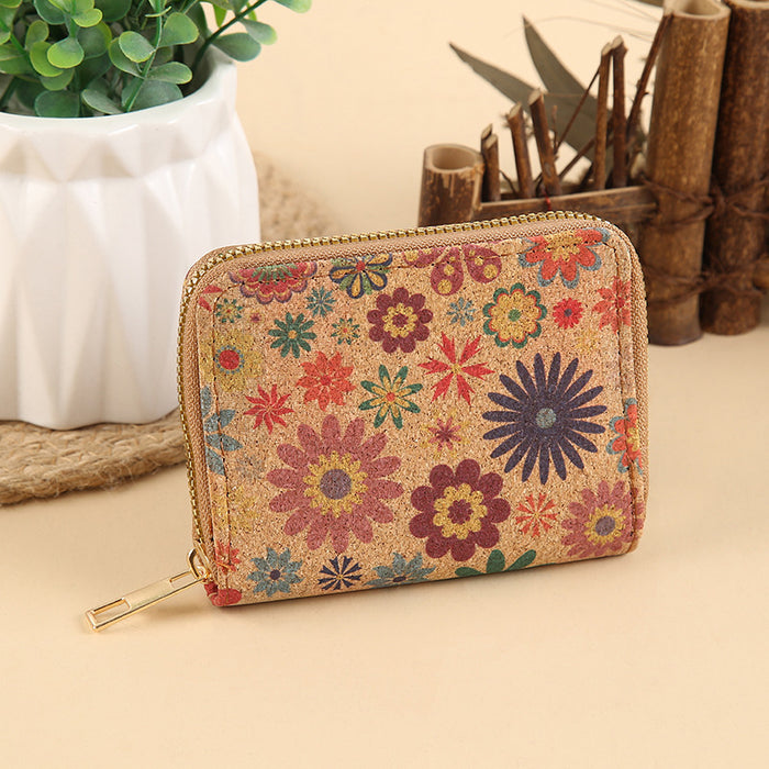 Wholesale Multi-Layer PU Short Wallet with Geometric Pattern Fashionable Card Holder MOQ≥3