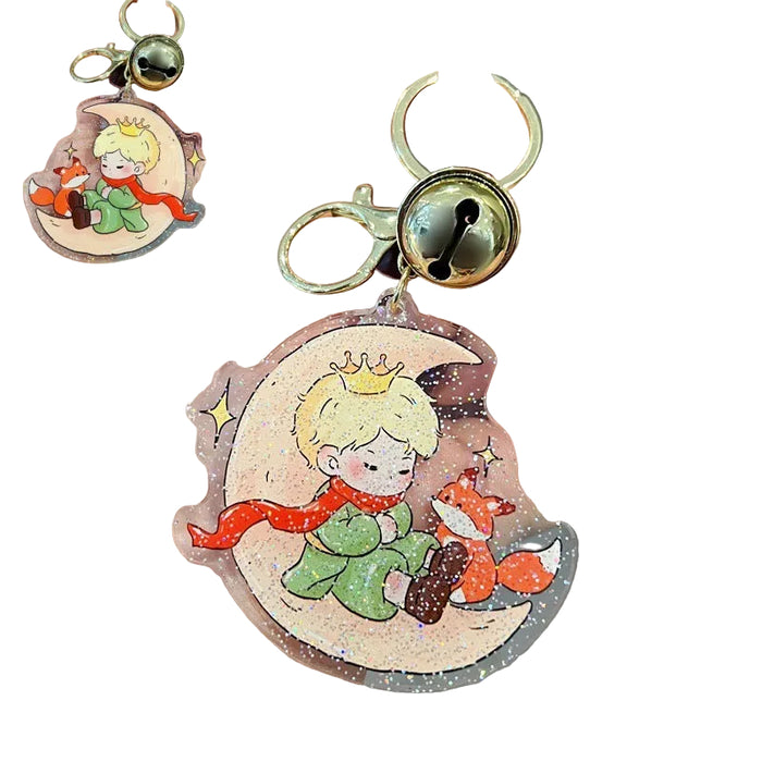 Wholesale 5 PCS Cute Cartoon Acrylic Keychains