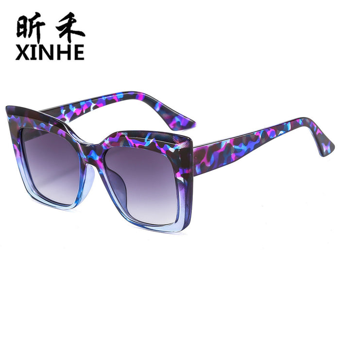 Wholesale Retro Cat-Eye Ocean-Tinted Sunglasses