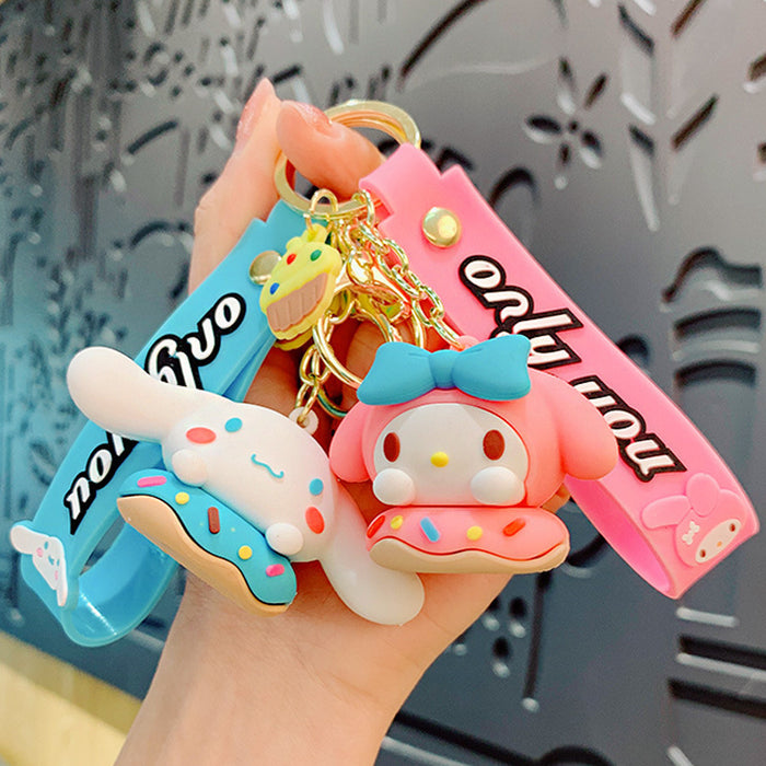 Wholesale Cartoon Cute Doll PVC Keychain JDC-KC-Yid029