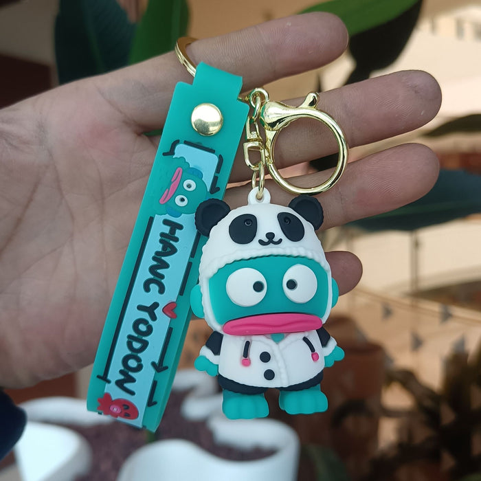 Wholesale Cartoon Silicone Anime Keychain JDC-KC-YiChang032