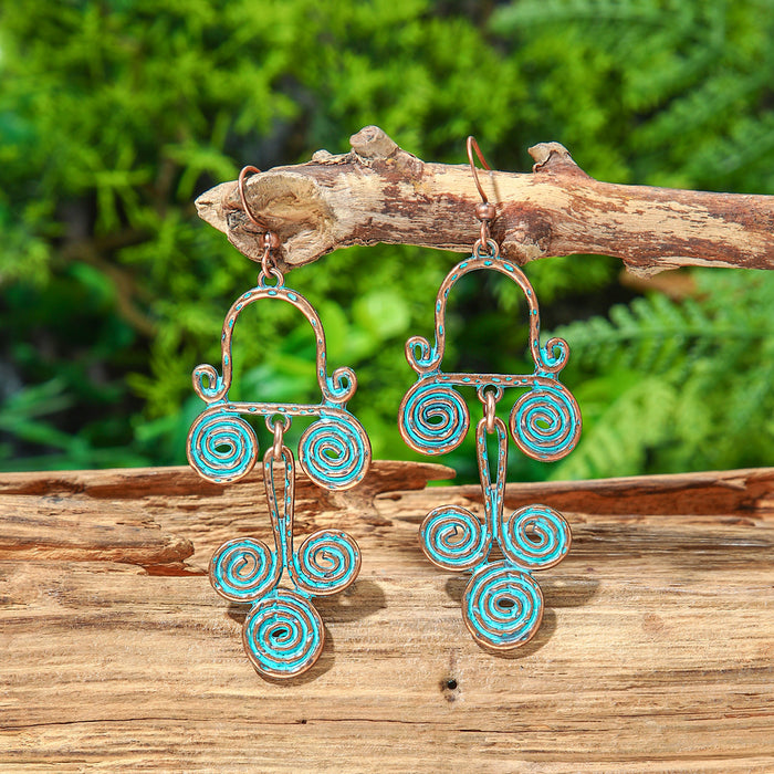 Wholesale Bohemian Tassel Earrings Zinc Alloy Jewelry Accessory MOQ≥2