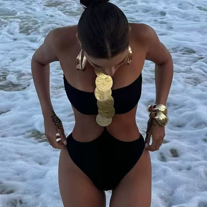 Wholesale New Split Swimsuit Women's Sexy Bikini Swimsuit Fashion Swimsuit