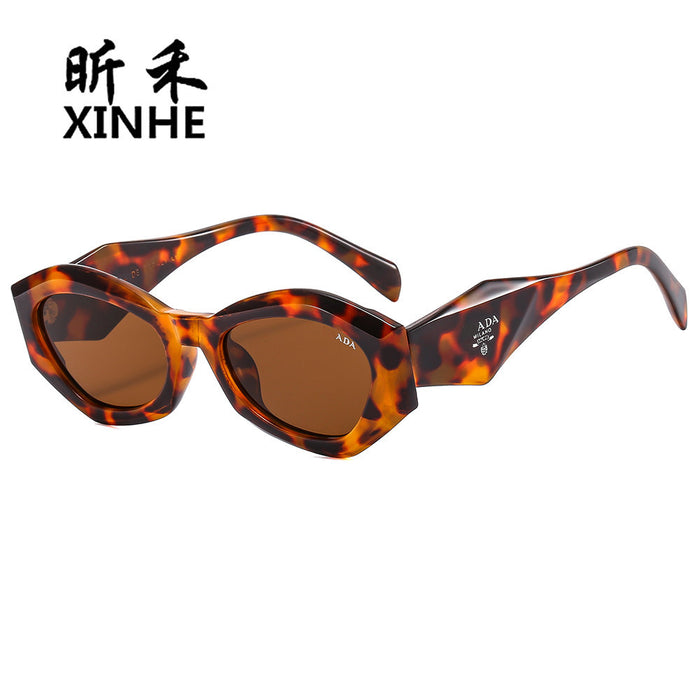 Wholesale Small stylish polygonal women' s sunglasses