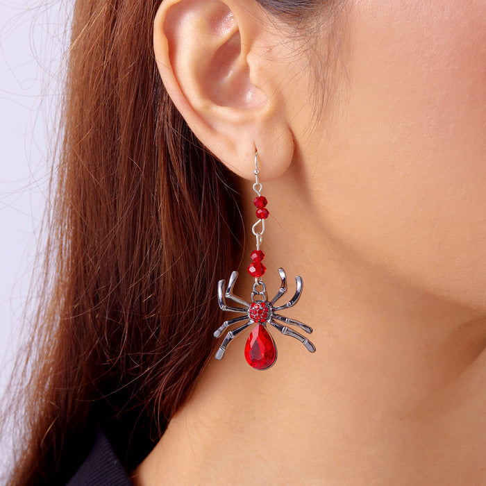 Wholesale European and American Cross-Border  Party Creative Funny Earrings Dark Gothic Colorful Exaggerated  Earrings Earrings
