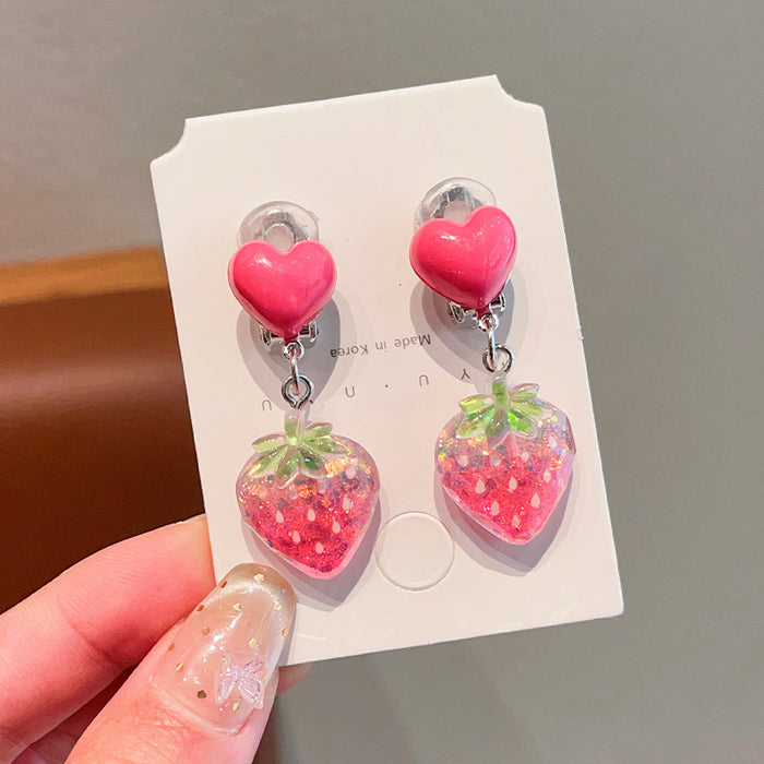 Wholesale Children' s Sweet Princess Jewelry Earrings