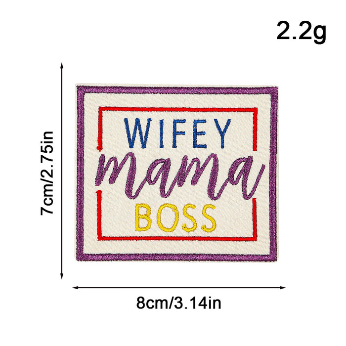 Wholesale Embroidery Sticker No Sewing DIY Patches