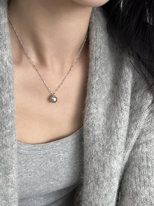 Wholesale Pearl necklace, women's minimalist temperament, collarbone chain, light luxury, niche high-end feel